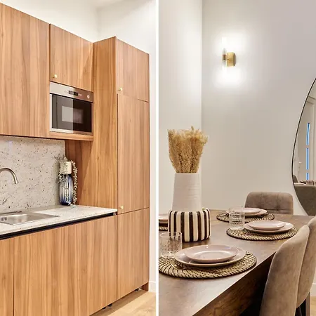 With Ac Buttes Chaumont Park Apartamento *